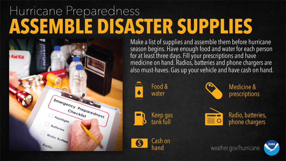 Assemble Disaster Supplies