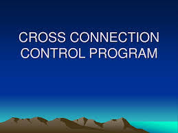 Cross-Connection Control Program